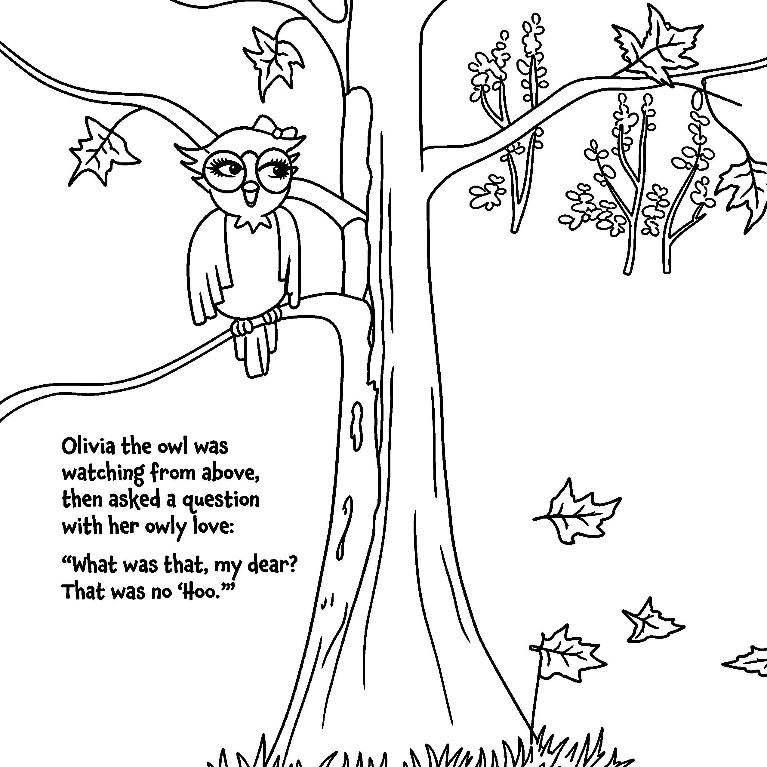 Gilroy's Gobble Page 1 coloring page