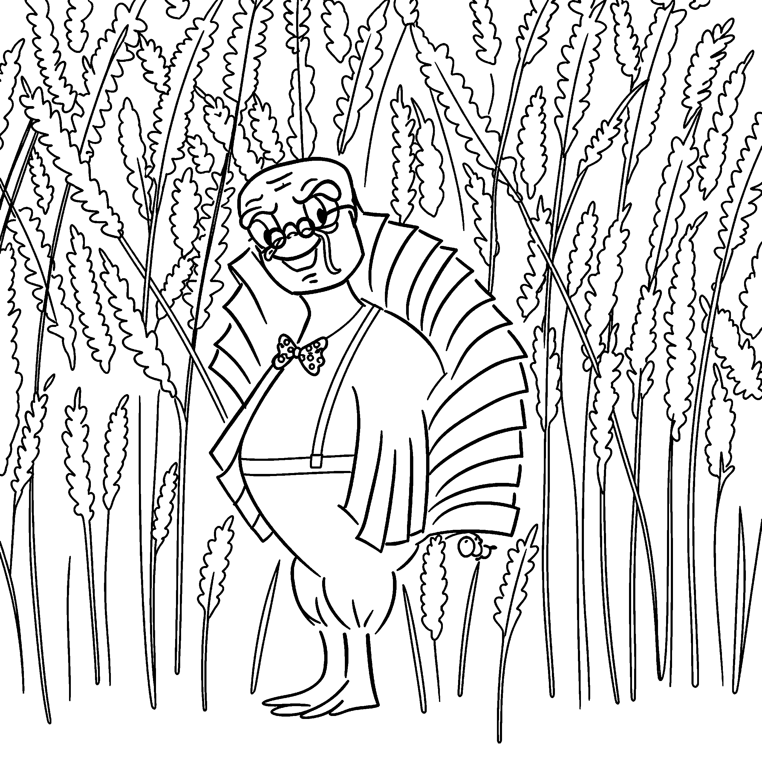 Gilroy's Gobble Page 5 coloring page