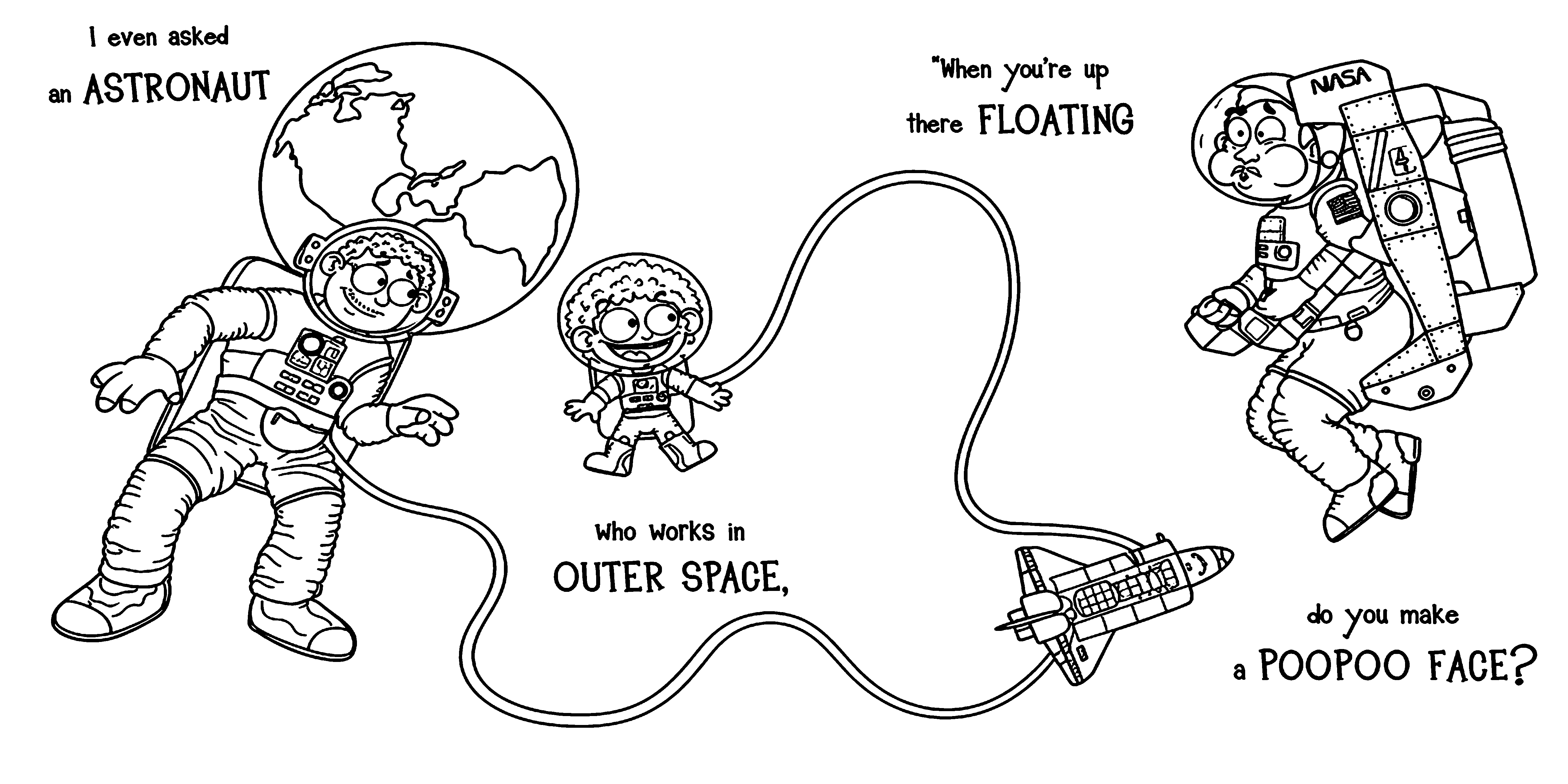 What's Your Poo Poo Face? Page 4 coloring page