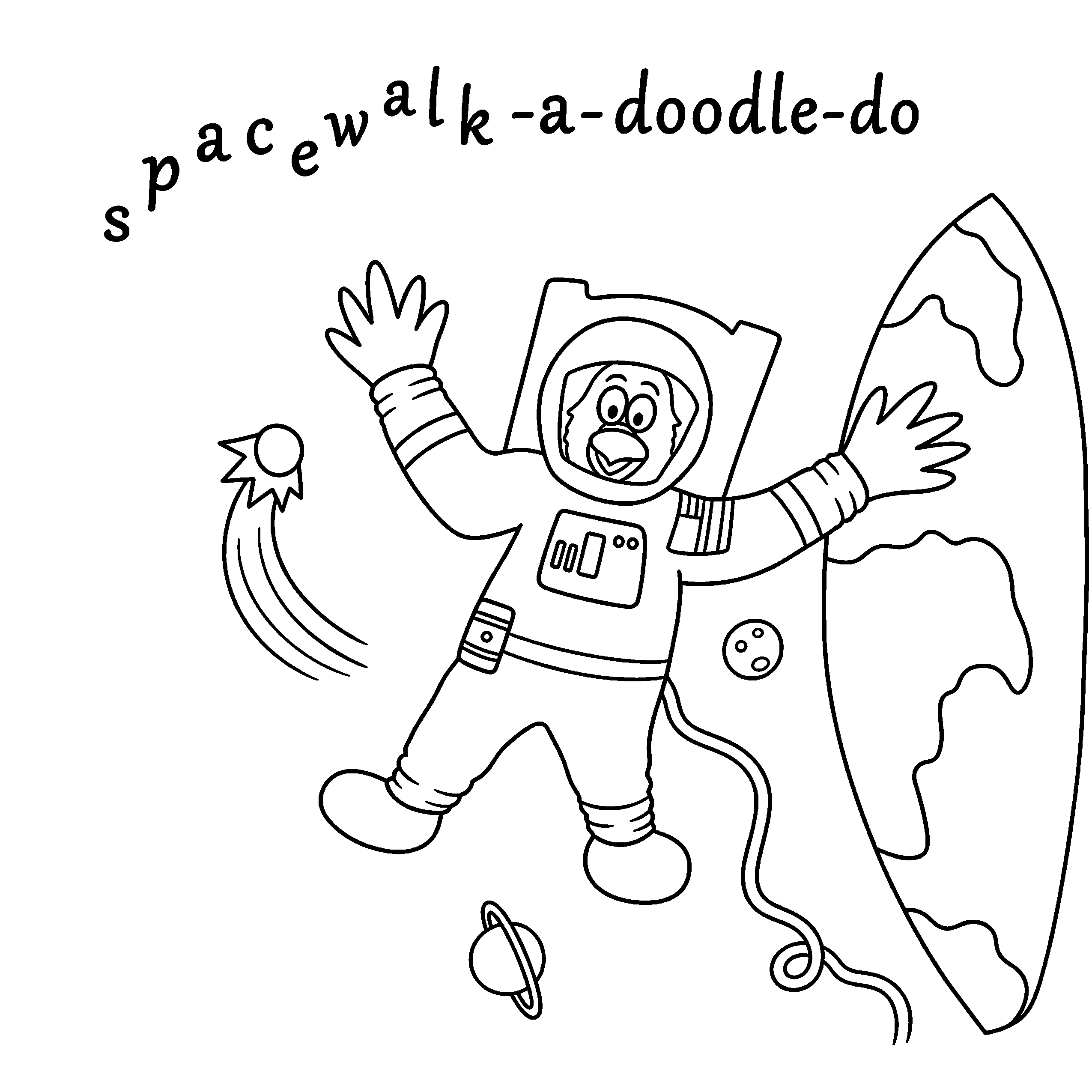 What a Doodle Do Page 2 coloring page
